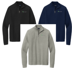 Picture of GeneSight Brooks Brothers 1/4 zip Sweater